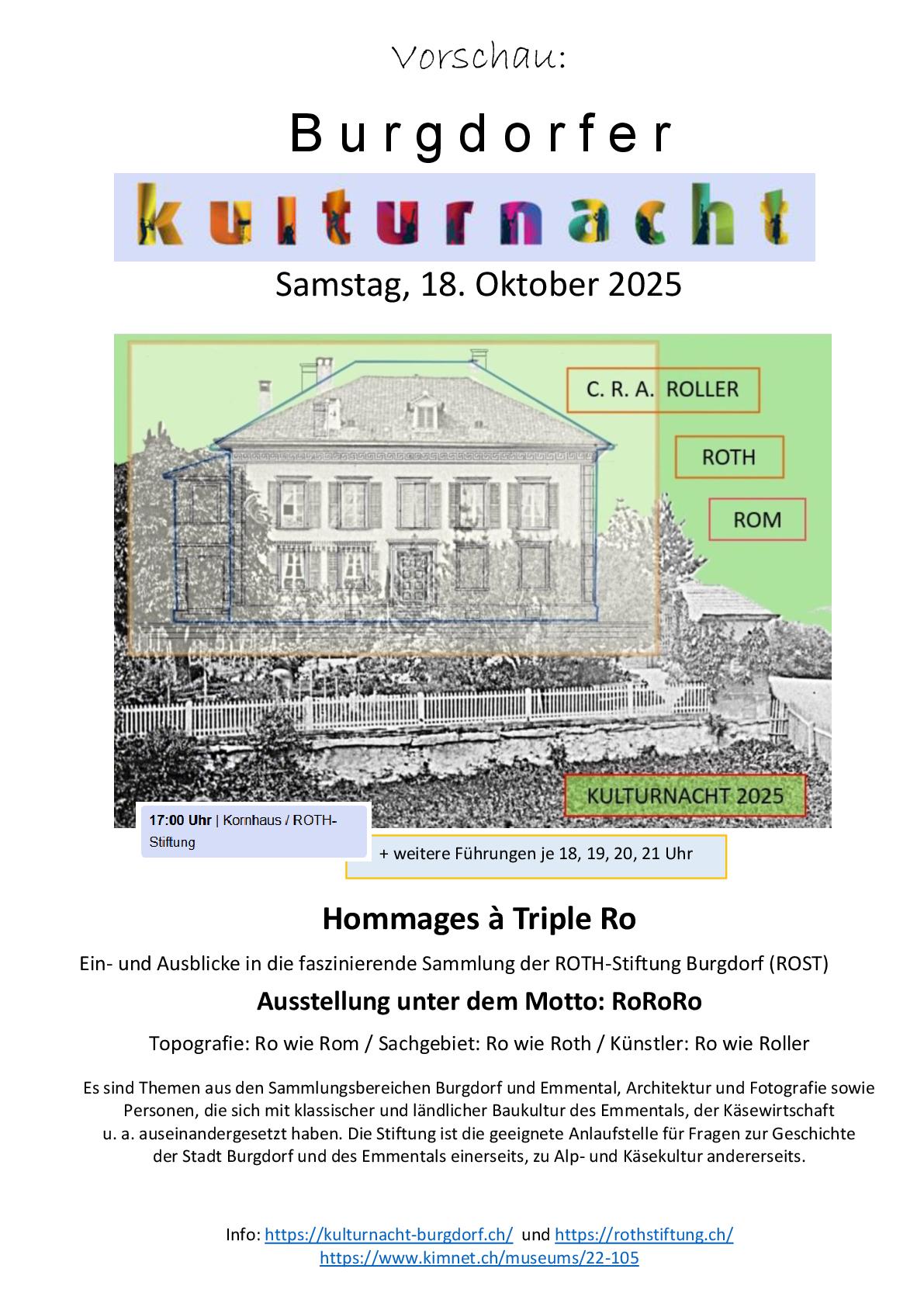 20. Burgdorfer Kulturnacht